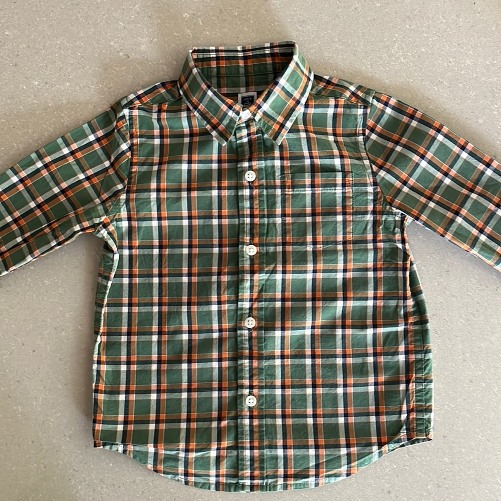 Janie and Jack cotton button down
